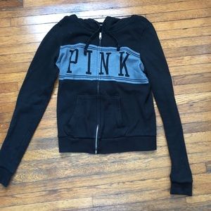 Black Victoria’s Secret PINK Zip Up